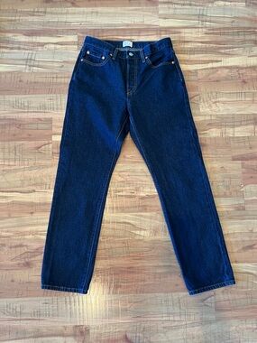 Levi's Women’s 501 Classic Dark Blue Denim Jeans